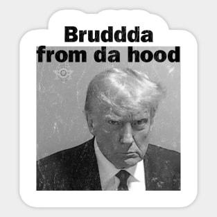 trump mugshot Sticker